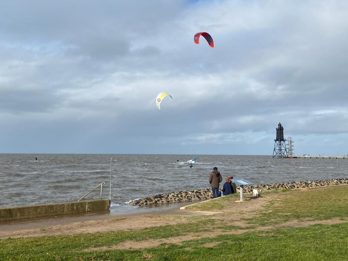 Ferienwohnung Am Deichweg Cappel-Neufeld Eksteriør bilde